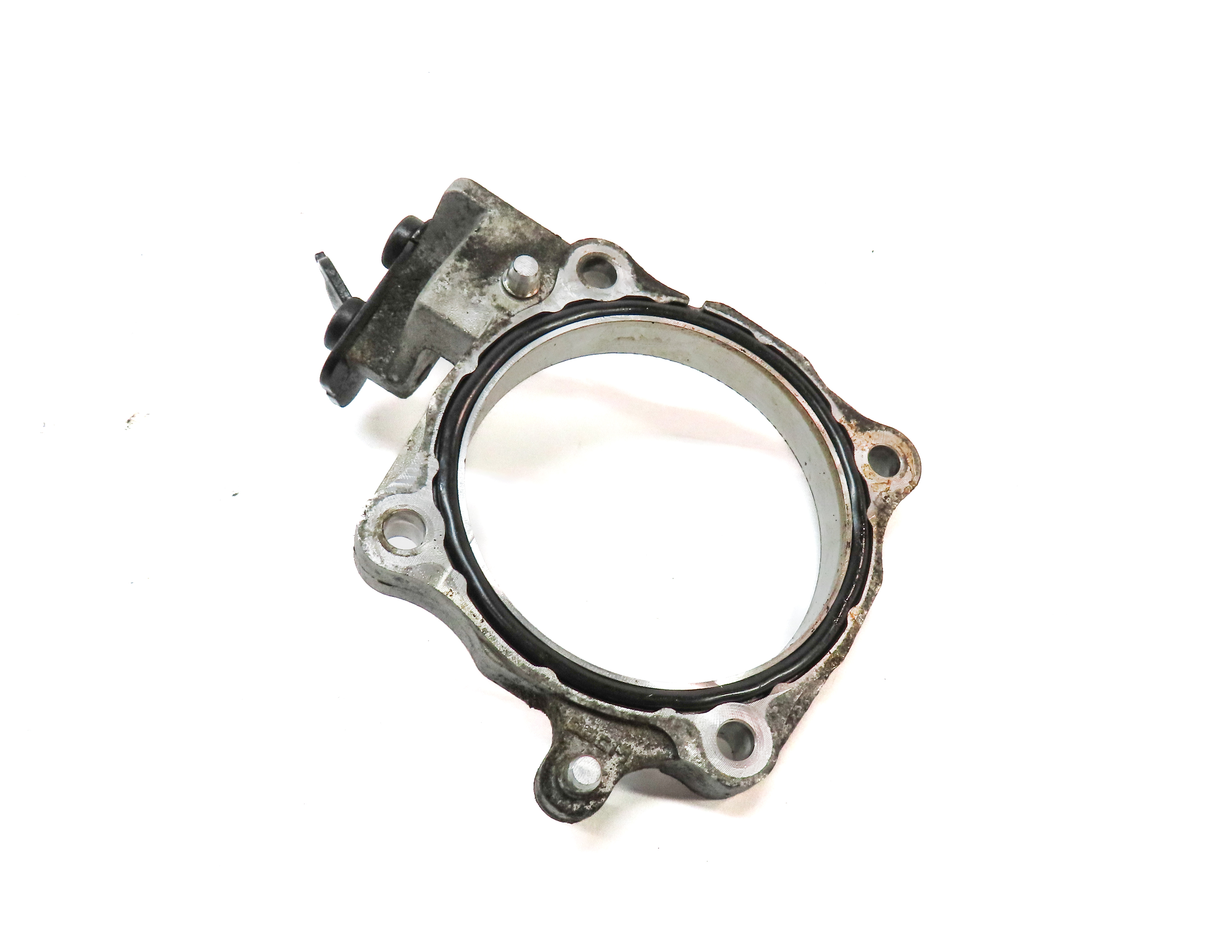 2014 AUDI Q7 (4L) 3.0L SUPER (CTWB) ENGINE THROTTLE BODY ADAPTER PLATE — exact item pictured